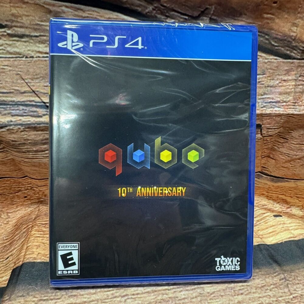 Q.U.B.E. 10th Anniversary PS4 Limited Run #506 Puzzle Game Sealed Playstation - Picture 1 of 6